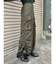 シャイニーカーゴマキシスカート