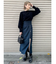 ジップスリットAラインスカート