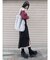 フェイクファーラメロゴトートバッグ