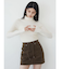 フェイクヌバックミニスカート