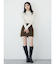 フェイクヌバックミニスカート
