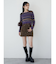 フェイクヌバックミニスカート