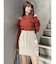 フェイクヌバックミニスカート