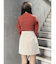 フェイクヌバックミニスカート