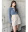 フェイクヌバックミニスカート