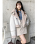 フェイクヌバックミニスカート