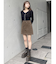 フェイクヌバックミニスカート