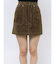 フェイクヌバックミニスカート