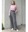 フロントホックカットアウトニット