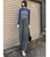 ベアレイヤードニット