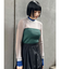 ベアレイヤードニット