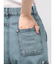 ストリングデニムカーゴパンツ