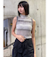 クロシェフリンジニット