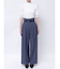 フェイクレザーベルトハイウエストパンツ