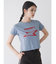 シャープモチーフクロップドTシャツ