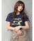 シャープモチーフクロップドTシャツ