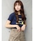 シャープモチーフクロップドTシャツ