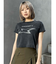 シャープモチーフクロップドTシャツ