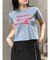 シャープモチーフクロップドTシャツ