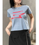 シャープモチーフクロップドTシャツ