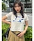 シャープモチーフクロップドTシャツ