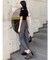 ZIPカシュクールハーフニット