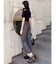 ZIPカシュクールハーフニット