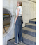カットオフストレートパンツ