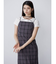 2WAYチェックキャミワンピース