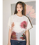 【MURUA×STAYFLOWER】チュールドッキングフラワーTシャツ