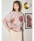 【MURUA×STAYFLOWER】チュールドッキングフラワーTシャツ