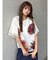 【MURUA×STAYFLOWER】チュールドッキングフラワーTシャツ