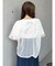 【MURUA×STAYFLOWER】チュールドッキングフラワーTシャツ