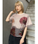 【MURUA×STAYFLOWER】チュールドッキングフラワーTシャツ