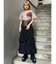 【MURUA×STAYFLOWER】チュールドッキングフラワーTシャツ