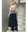 【MURUA×STAYFLOWER】チュールドッキングフラワーTシャツ