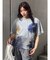 【MURUA×STAYFLOWER】チュールドッキングフラワーTシャツ