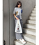 【MURUA×STAYFLOWER】チュールドッキングフラワーTシャツ