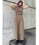 チェーンベルトサスペンダーパンツ