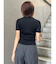 フロントZIPポロニット