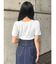 フロントホックレイヤードハーフニット