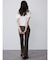 オフショルシャーリングシャツ