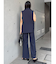 パイピングポケットセンタープレスパンツ