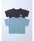 【スティッチコラボ】グラデーショントロピカルTシャツ