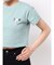 【スティッチコラボ】グラデーショントロピカルTシャツ
