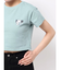 【スティッチコラボ】グラデーショントロピカルTシャツ