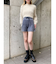 リブニットパンツ