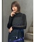 シアーラインスリーブニット
