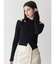 ショルダーカットリブニット