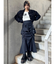 ラップシャツロングスカート